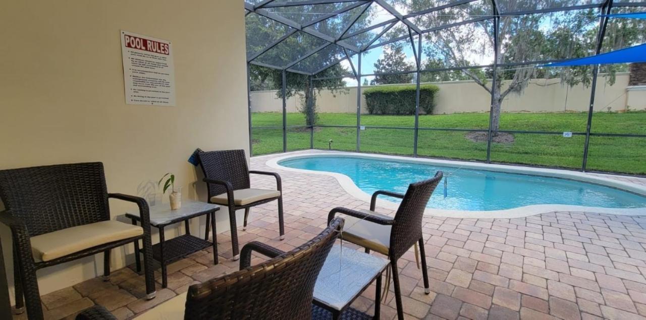 Cheerful 4Bed 3Bath With Pool Home Near Disney Kissimmee Ngoại thất bức ảnh