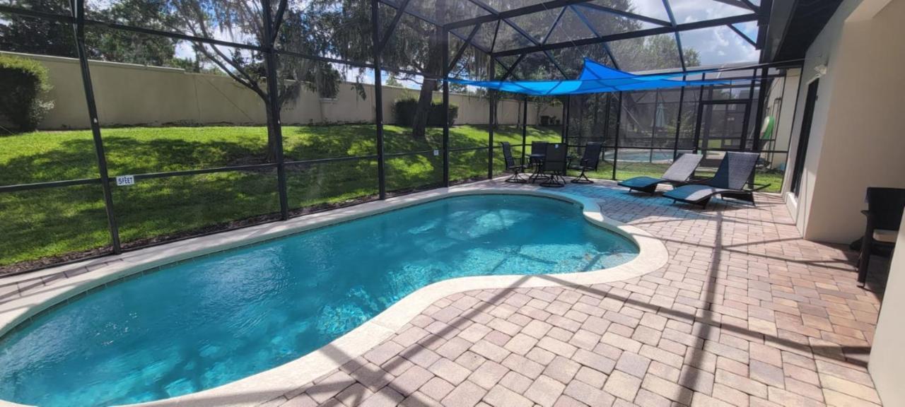 Cheerful 4Bed 3Bath With Pool Home Near Disney Kissimmee Ngoại thất bức ảnh