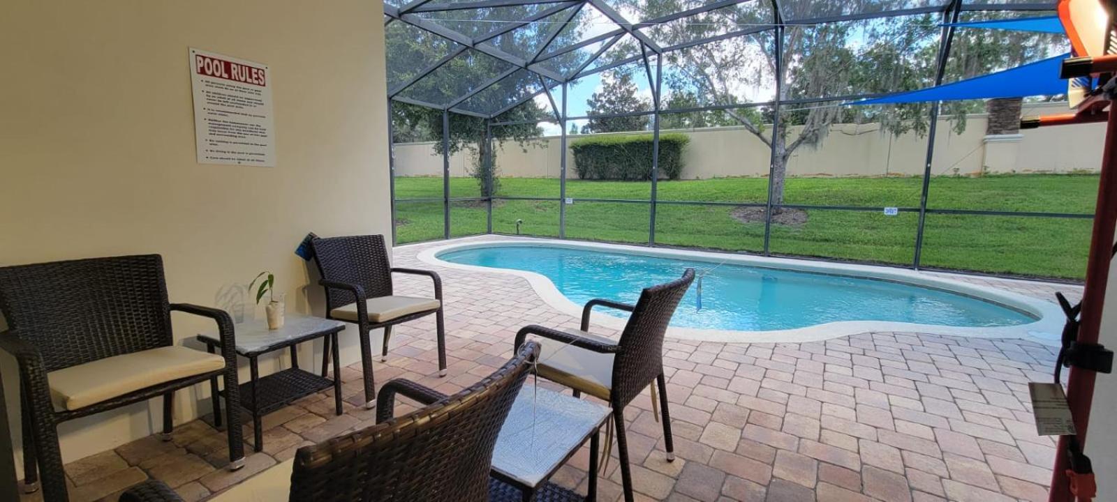 Cheerful 4Bed 3Bath With Pool Home Near Disney Kissimmee Ngoại thất bức ảnh